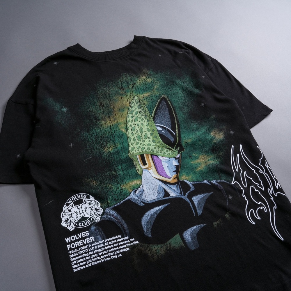 Darc Sport x Dragon Ball-Z - Cell Energy "PREMIUM" Oversized Tee
